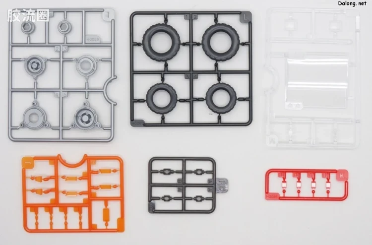 HEXA GEAR 六角机牙 第1世代六角机牙 支援扩展包006 叉车型 橙色Ver. - 图片